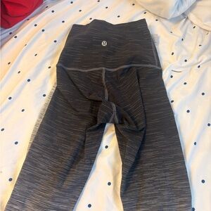 lululemon athletica Charcoal Heathered Leggings
